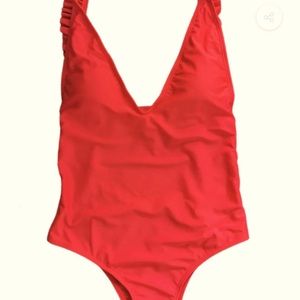 One piece bathing suit